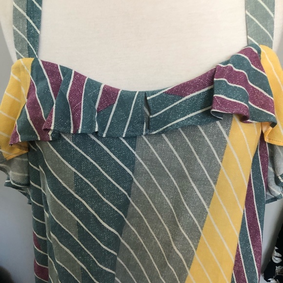 NWT O’NIELL FLOWY COLORBLOCK TANK TOP - Picture 7 of 7